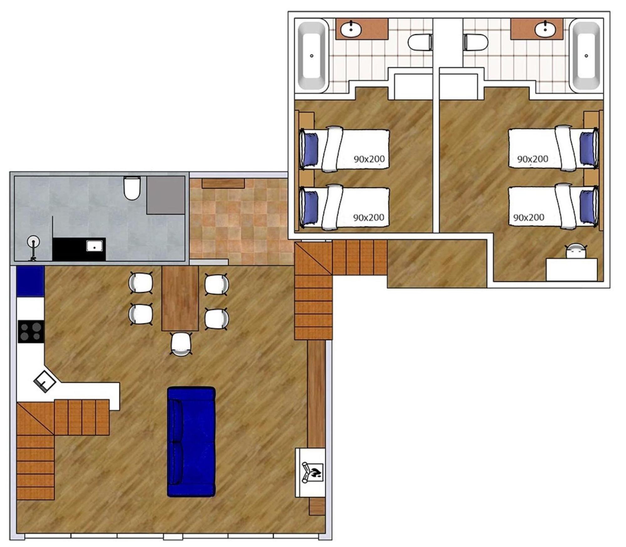 George Snow Apartments In New Gudauri - Fireplace, 50M To Gondola Lift ภายนอก รูปภาพ
